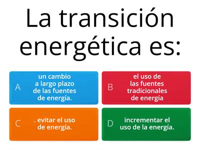 TRIVIA: TRANSICIÓN ENERGÉTICA