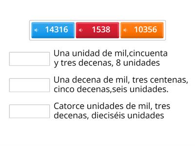 Uniendo cantidades