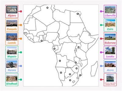 Capital Cities of Africa