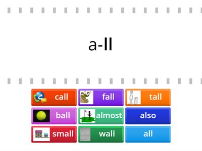 Year 2.1:  Task 1 - Graphemes - identify letters that make a single sound