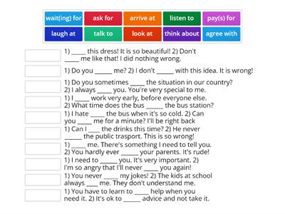 Navigate a2 Unit 2 Verb+preposition