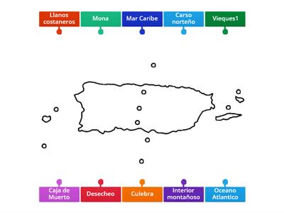 ESTUDIOS SOCIALES-7mo CLA-Identifica (Mapa de Puerto Rico)