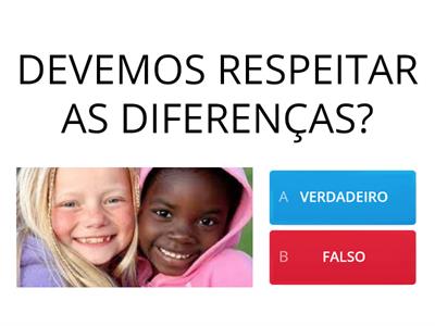 RESPEITO ÀS DIFERENÇAS