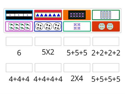 Multiplication / repeated addition 