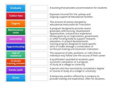 education vocabulary