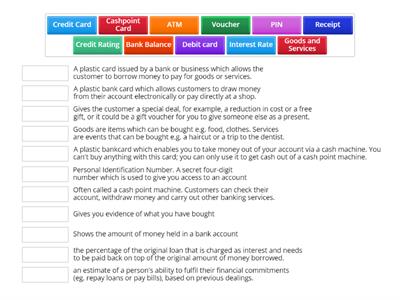 Money Management - financial services glossary