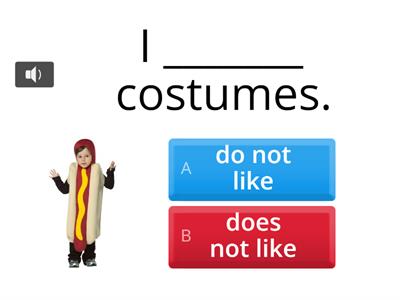 Halloween Likes and Dislikes 