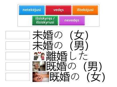 Learn Lithuanian - Marital Status