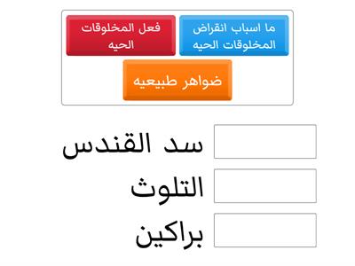 التغيرات في الانضمه البيئيه