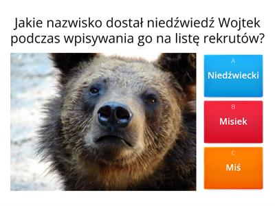 DZIADEK I NIEDŹWIADEK - test