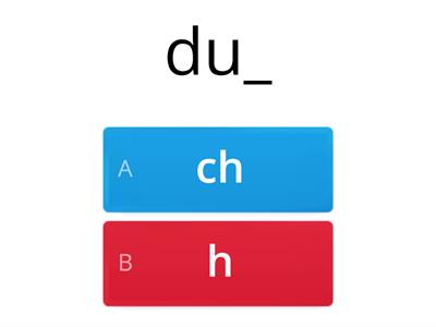 ortografia ch i h