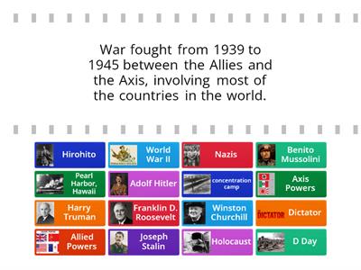 Combatants and Countries WWII