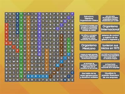 Sopa de letras | Contable