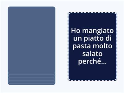 Trapassato prossimo: completa le frasi a piacere