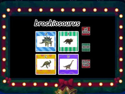DINOSAURS types quizgame