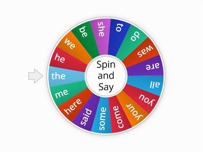 Tricky Word Wheel