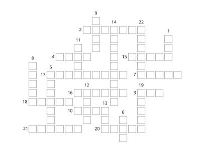 LES 1 - puzzel alle woorden