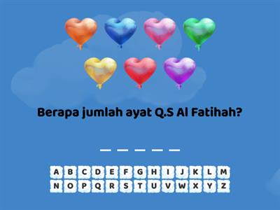 Al Fatihah Kelas 1