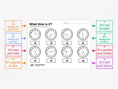 Time: clocks