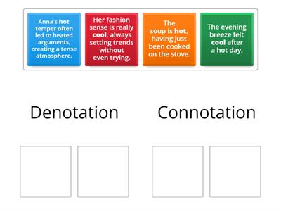 Connotation/Denotation