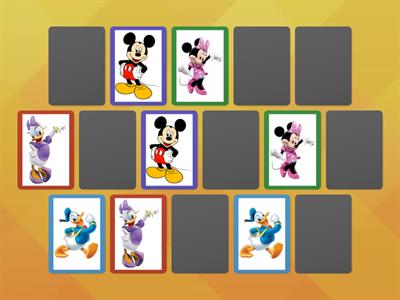 Memorice Mickey mouse