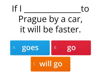 1st conditional sentences