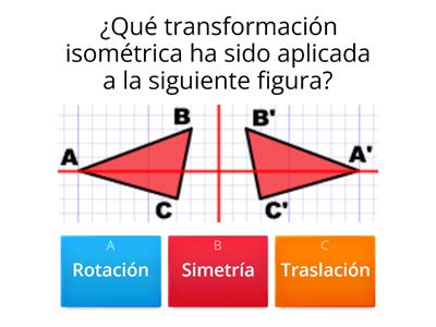  Transformaciones isométricas 5° básico