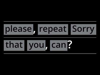 Activity 1.2 - Classroom Language