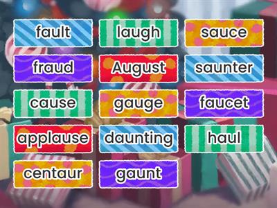 Lesson 3-02 Feature: Vowel Team au