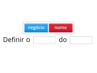 ETAPAS DO PLANO DE NEGÓCIOS