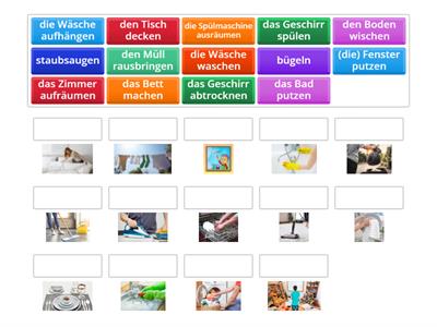 Wortschatz Haushalt A1.2