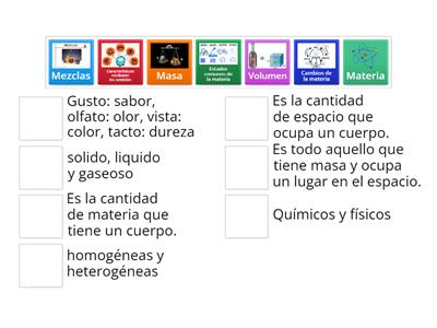 La Materia y sus propiedades