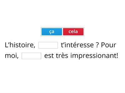 Pronoms démonstratifs (classe 7)