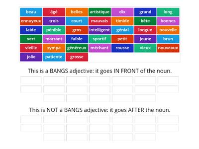 CH3: Identifying Bangs Adjectives