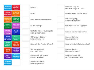 English 5: Classroom English 1