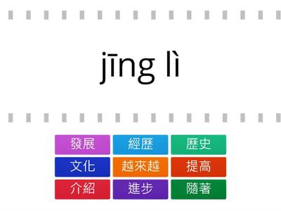 學習中文的經歷
