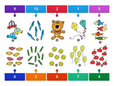  REVISION - Numbers 1-10 COUNTING