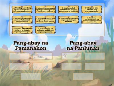 G8-Q1 - PANG-ABAY NA PAMANAHON O PANLUNAN