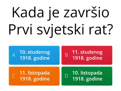 KRAJ RATA, PROGRAM 14 TOČAKA I POSLJEDICE RATA