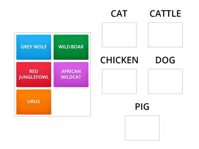 Unit 2 - Life on Farms - Revision (matching)