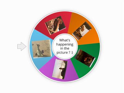 Harry and the Egyptian Tomb Character Wheel