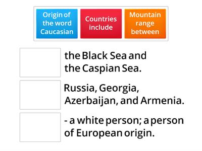 6. The Caucasus Mountains