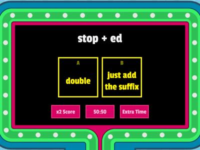 Doubling Rule Game Show