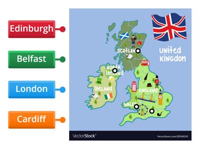 The UK and its capitals