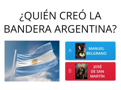 Cuestionario Bandera Argentina