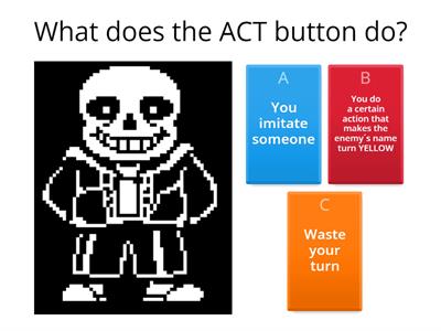 Sans Fight Quiz