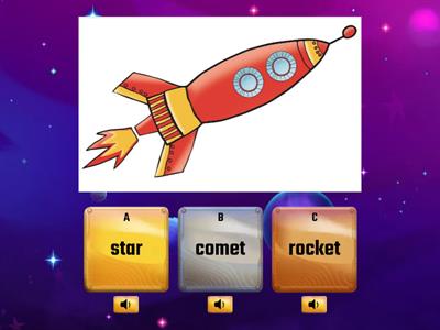 Space Vocabulary - 1st Grade