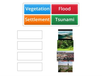 Geography - Floods and Tsunamis Key Vocabulary