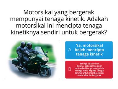 Tenaga tidak boleh dicipta & dimusnahkan