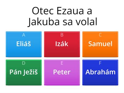 Jakub a Ezau